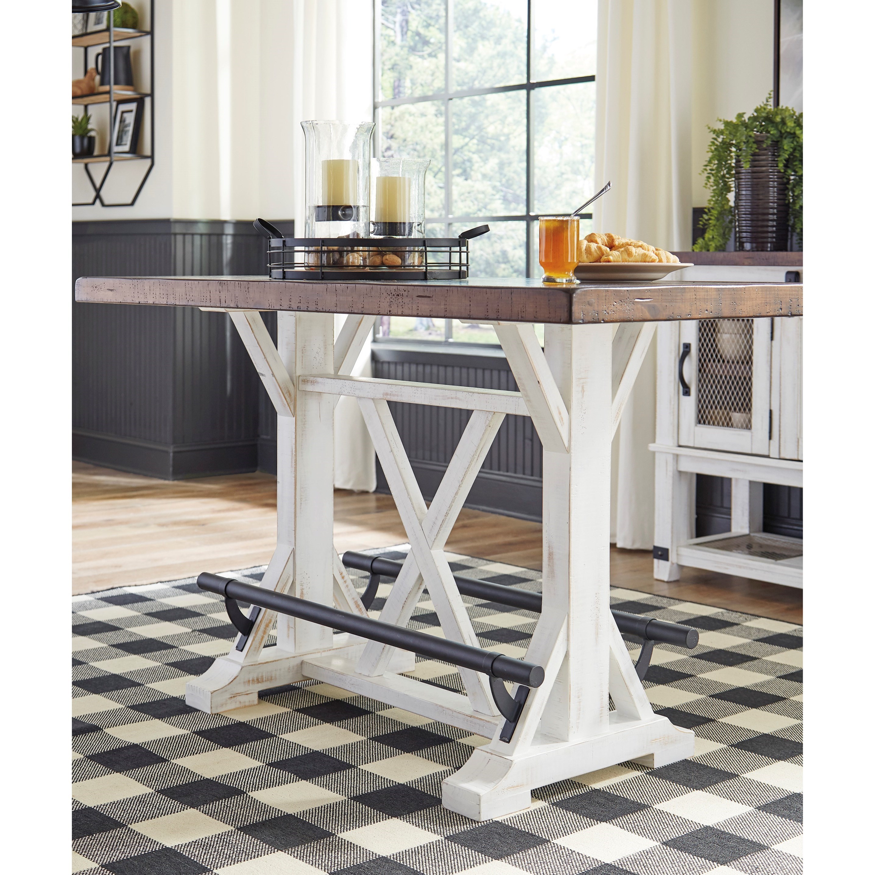 Counter height sales table dining